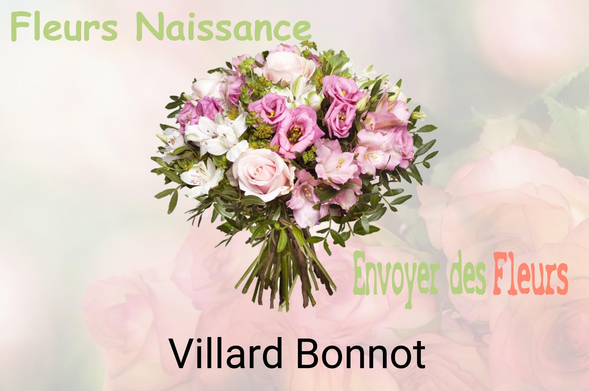 Bouquet de fleurs de naissance livré à Villard-Bonnot